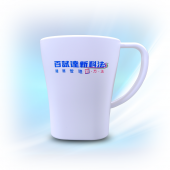 移印- 玉米澱粉(環保材質) - 馬克杯 4色印刷