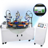 FC-303OP 3-Color Round-Plate/Ink-Cup Pad Printer