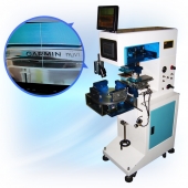 FC-125OP-1 Round Plate/Ink-Cup Pad Printer (Auto-Holding w/Video Camera)